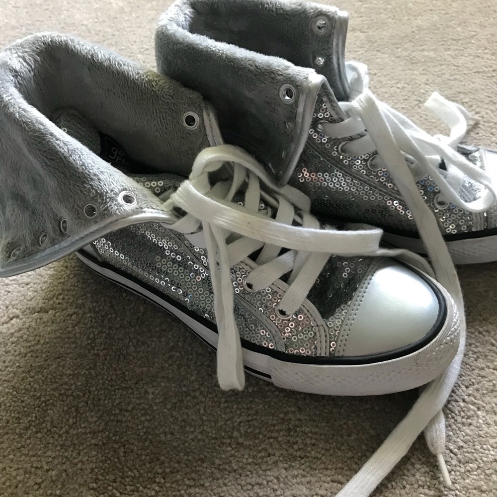 sparkly and cute hightops